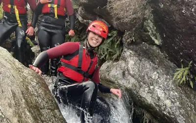 Gyhll Scrambling in The Lake District and Cumbria