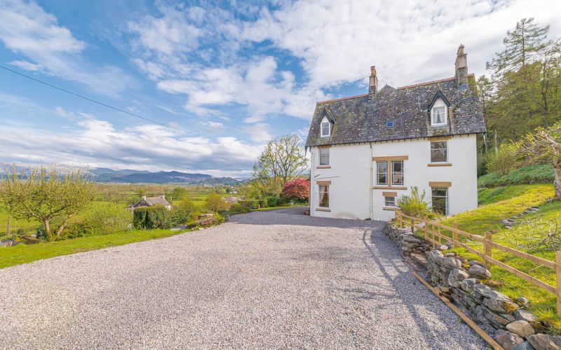 The Adventure House accommodation overlooking a Lake District valley
