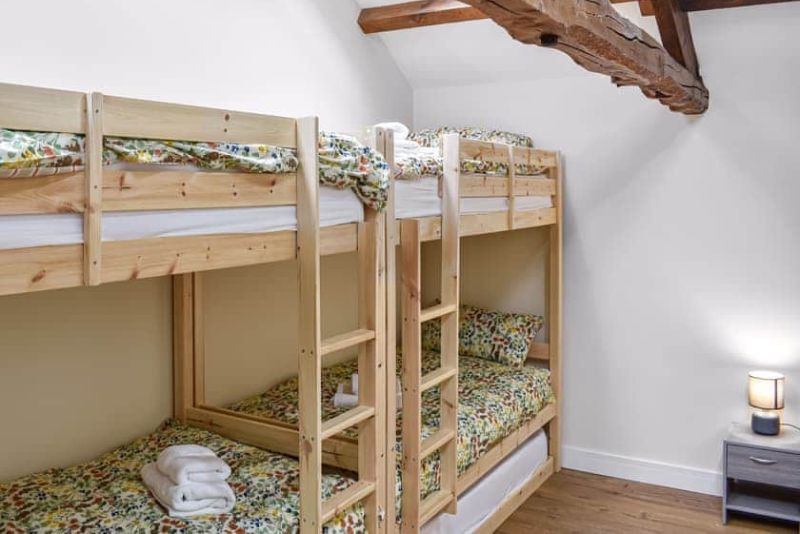 Bunk beds in the Barn House
