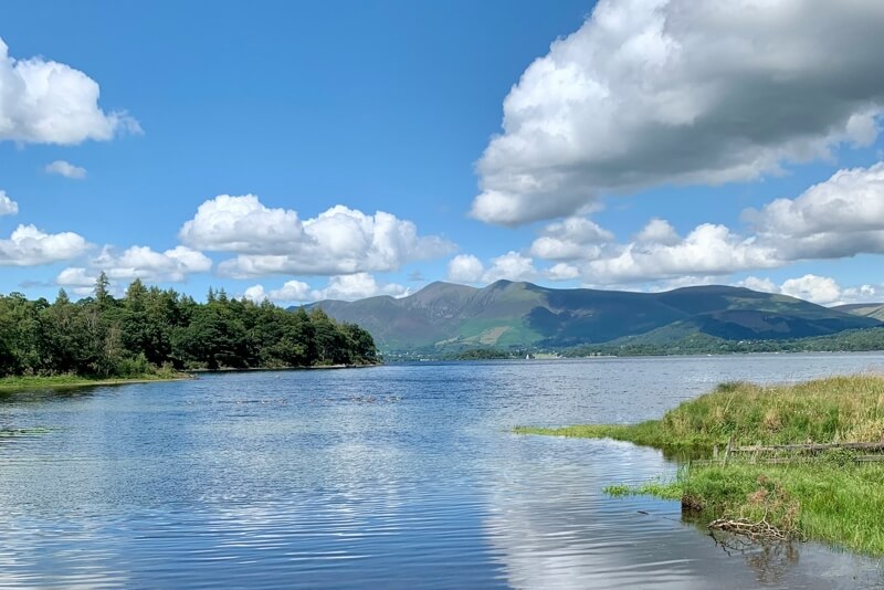 Derwentwater in summer