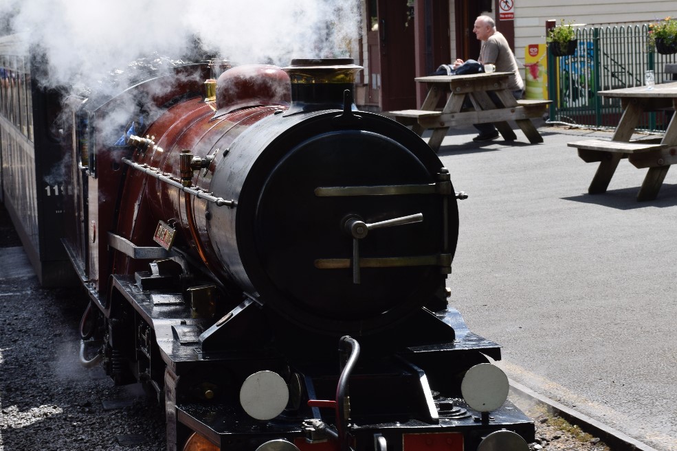 La'al Ratty Steam Train in the Lake District