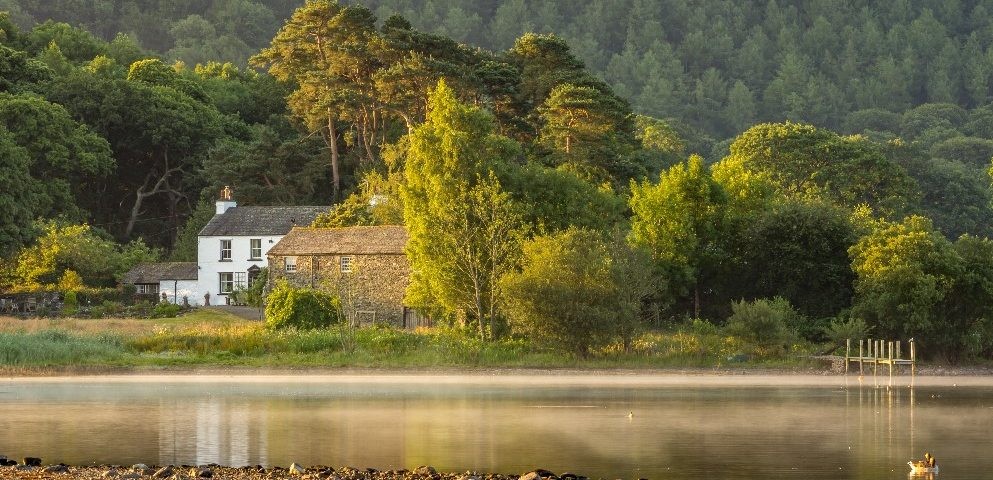 House next to Derwentwater in Keswick