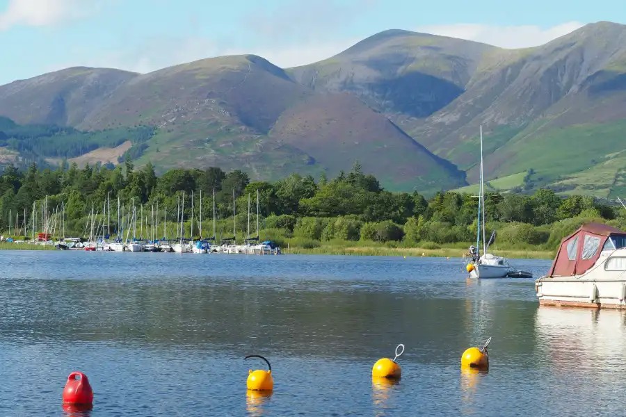 Blencathra over Derwentwater near Keswick